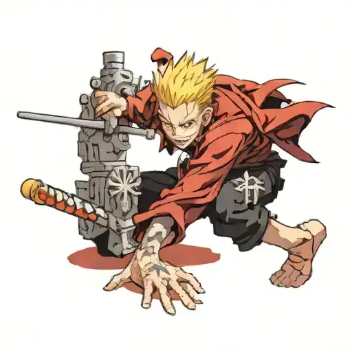 Jujutsu Kaisen related tattoo design idea