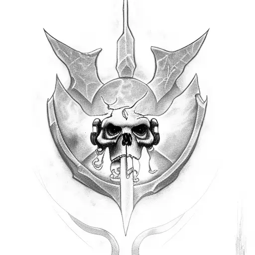 Grim Reaper,Ave maria, World of Warcraft Spirit healer  tattoo design idea