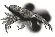 Medium sized inner forearm tattoo design idea