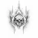 tramp stamp that says "Vince's worthless fuck slut" tattoo design idea