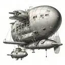 blimp goodyeaer tattoo design idea