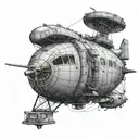 blimp goodyeaer tattoo design idea