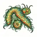Coeur d Alene Caterpillars tattoo design idea