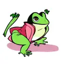 japanese frog tattoo design idea