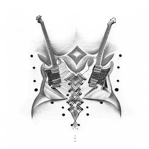 guitar john hobbs  tattoo design idea