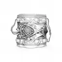 bracelet with various languages  tattoo design idea