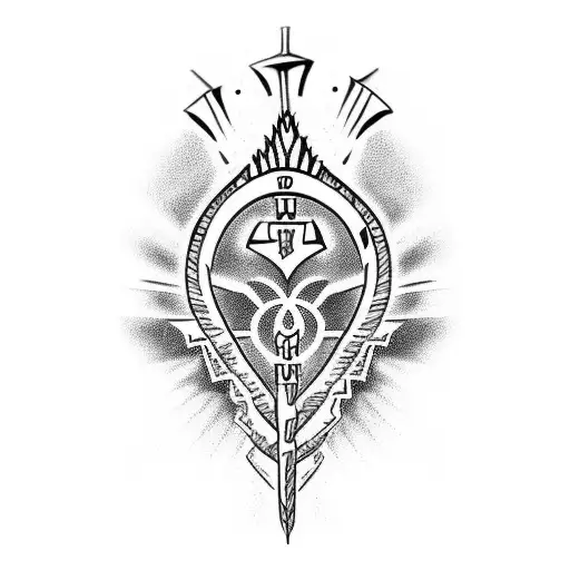 god is greater than highs and lows roman 8:38-39 tattoo design idea
