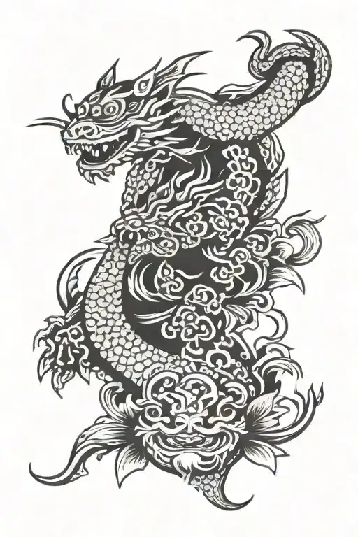 Irish tattoo design idea