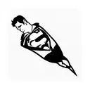 Superman tattoo design idea