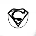 Superman tattoo design idea