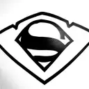 Superman tattoo design idea