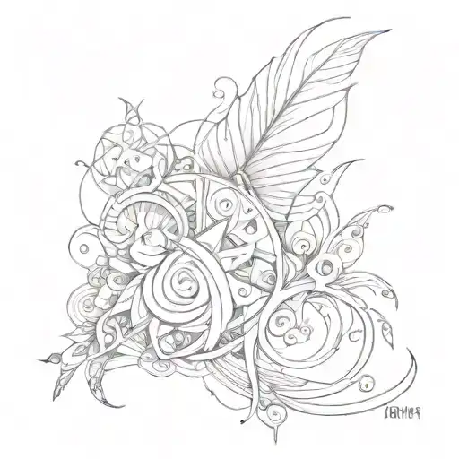 intuition tattoo design idea