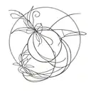 intuitive power tattoo design idea