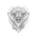 the word's "amir be" tattoo design idea