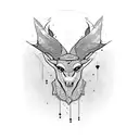 the word's "amir be" tattoo design idea