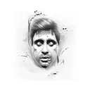 scarface tattoo design idea