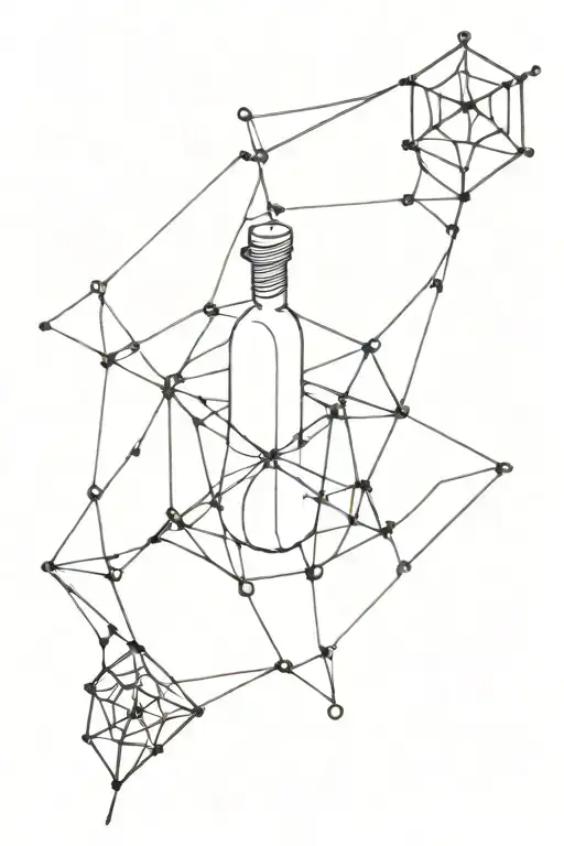 thorn the hex girls ( "with this little cobweb potion you"ll fall into dark devotion", "im gonna cast a spell on you") tattoo design idea