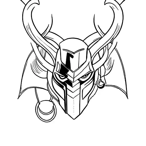 LOKI  tattoo design idea