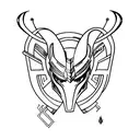 LOKI  tattoo design idea