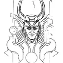 LOKI  tattoo design idea