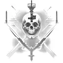 Orthadox catholic priest tattoo design idea