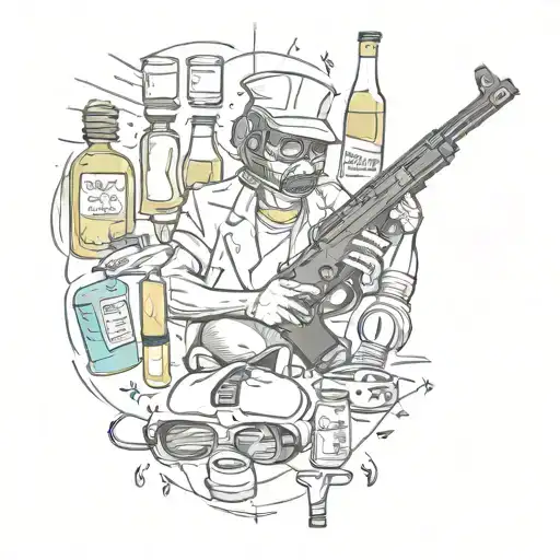 gang Drug tattoo design idea