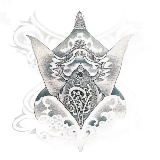 Stingray  tattoo design idea