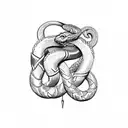 create a sketch of a Viking arm sleeve for bicep and top of the forearm, it can include the snake, symbols, boats  tattoo design idea