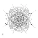 7 chakras tattoo design idea