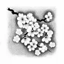 Cherry Blossom tattoo design idea
