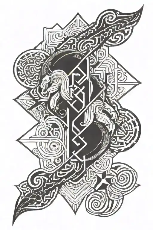 Polynesian Arthur Japanese Aries March 30, 2018 tattoo design idea