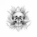 spine skeleton  tattoo design idea