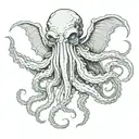 Cthulhu tattoo design idea