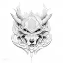 ramo para a mão  tattoo design idea