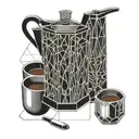 Moka pot tattoo design idea