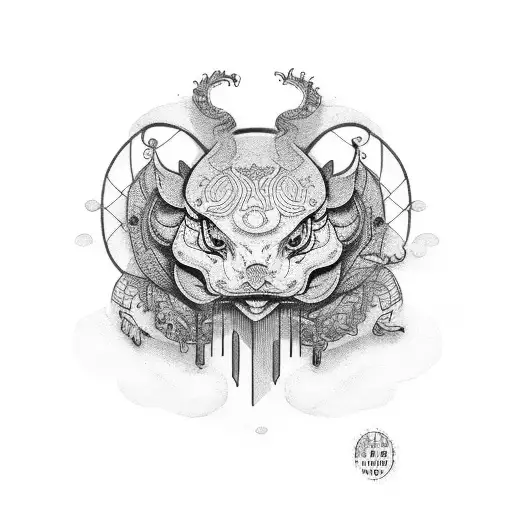 dumpling tattoo design idea