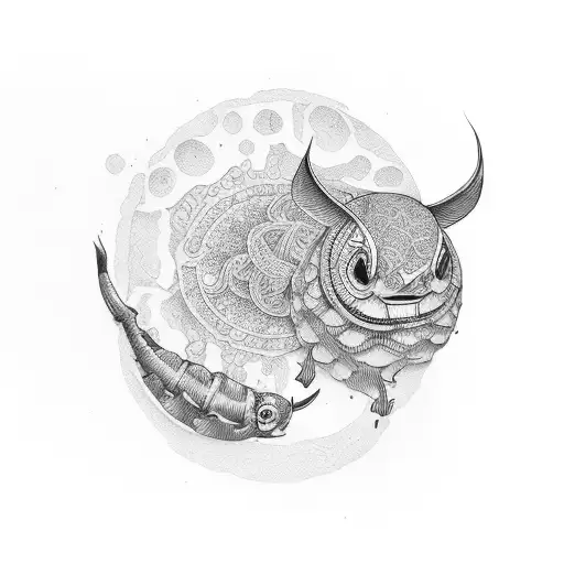 dumplings tattoo design idea