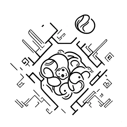 different types of dumplings tattoo design idea