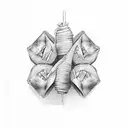 dumplings tattoo design idea