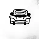 car tattoo design idea