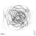 sonder / invisible string tattoo design idea