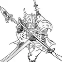 Asta's sword tattoo design idea