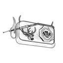 antler liquor bar tattoo design idea