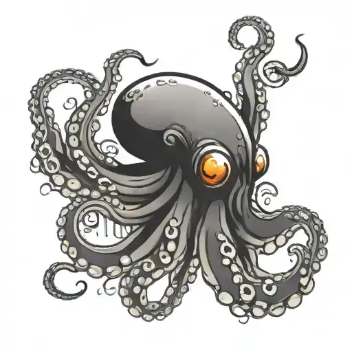 Octopus tattoo design idea