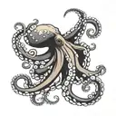 Octopus tattoo design idea
