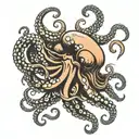 Octopus tattoo design idea