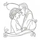 grandparents memory tattoo tattoo design idea