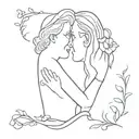 grandparents memory tattoo tattoo design idea