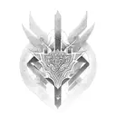 Ankh Symbol tattoo design idea