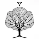 fig tree tattoo design idea